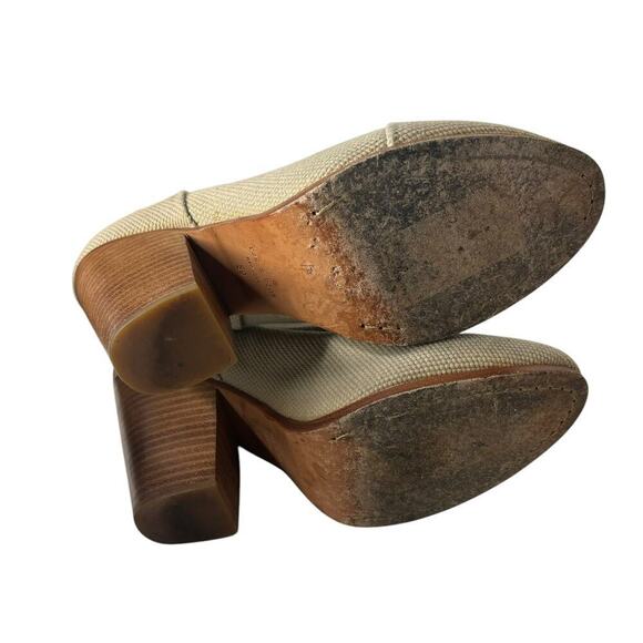 Rag & Bone Newbury Canvas Ankle Boot Camel Size 9 - Picture 6 of 7